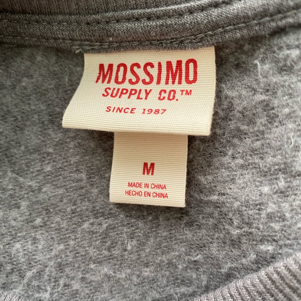 Long Gray Sweatshirt - Picture 4 of 4